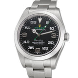 40mm Steel Black Dial Rolex Serviced