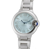 33mm Stainless Steel Blue Silvered Dial Automatic on Bracelet
