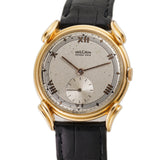 34mm Vintage 18k Rose Gold Mechanical Dress Watch