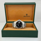 40mm Swiss Only Black Dial A Serial With RubberB 1999