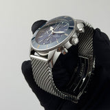 46mm Heritage Chrono Steel Blue Dial 2017