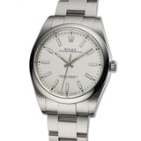 39mm No-Date Steel White Dial 2019