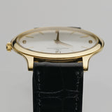 34mm Vintage Ultra Slim 18k YG Dress Watch 1990's