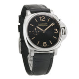 42mm Luminor Due 3 Days Steel Black Dial 2016
