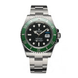 41mm Starbucks Green Ceramic Bezel Black Dial