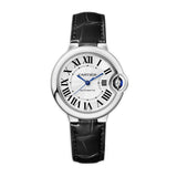 33mm Stainless Steel Silver Roman Guilloche Dial