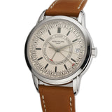 40mm Weekly Calendar Steel Silver Dial  2021