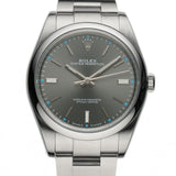 39mm No-Date Steel Rhodium Dial 2018