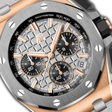 43mm Chronograph 18k Rose Gold and Titanium Grey Dial