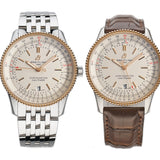 41mm Steel Silver Dial 18k RG Bezel 2019