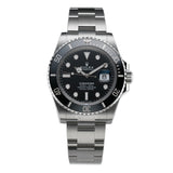 41mm Date Steel Black Dial