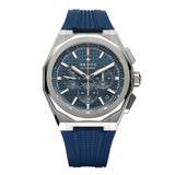 42mm Skyline Chronograph Steel Blue Dial