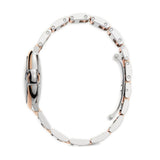 33mm Silver Guilloche Dial 18k Rose Gold and Stainless Steel Bracelet