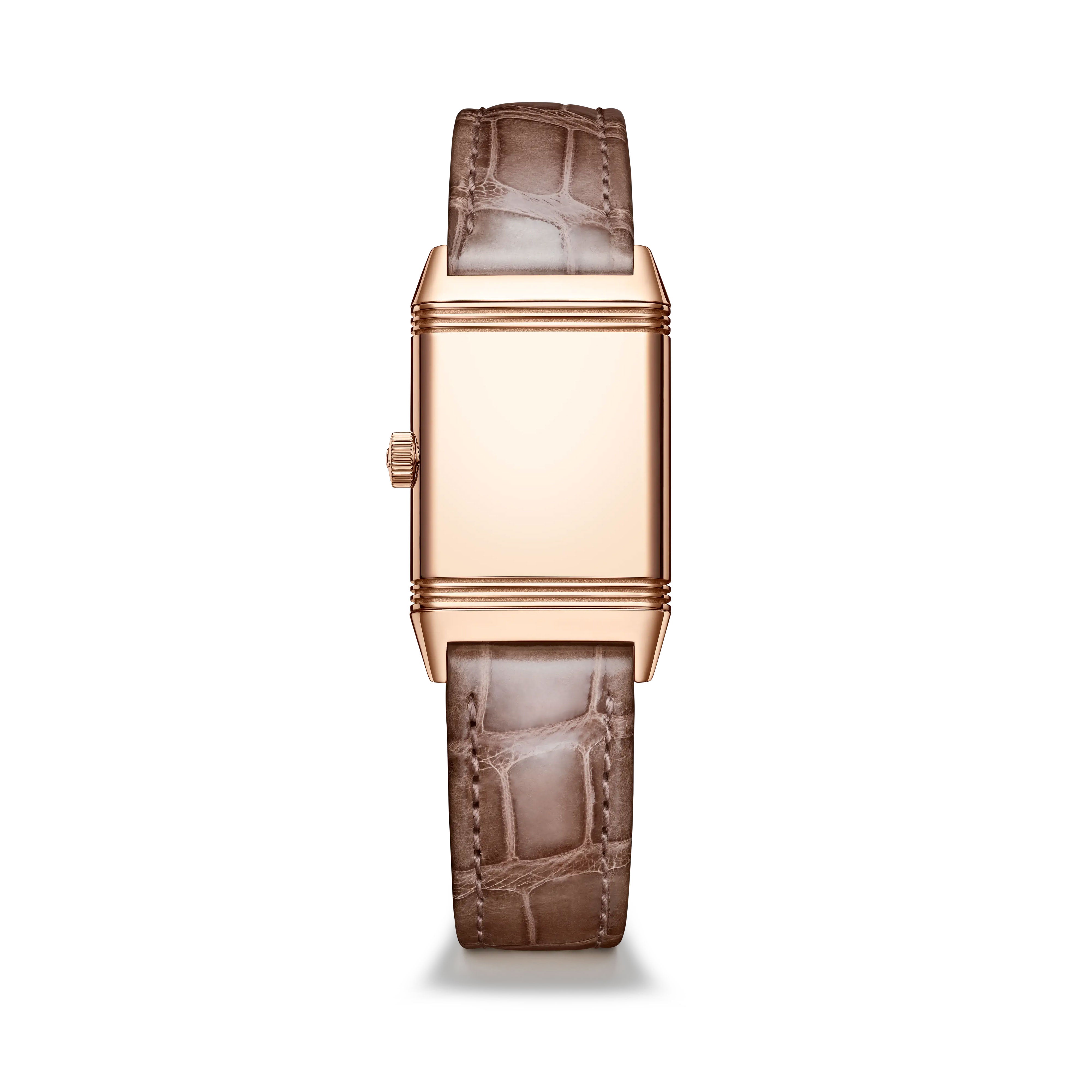Jaeger-LeCoultre Reverso 21mm Classic Monoface Rose Gold Brown