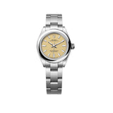 28mm No-Date Stainless Steel Beige Dial