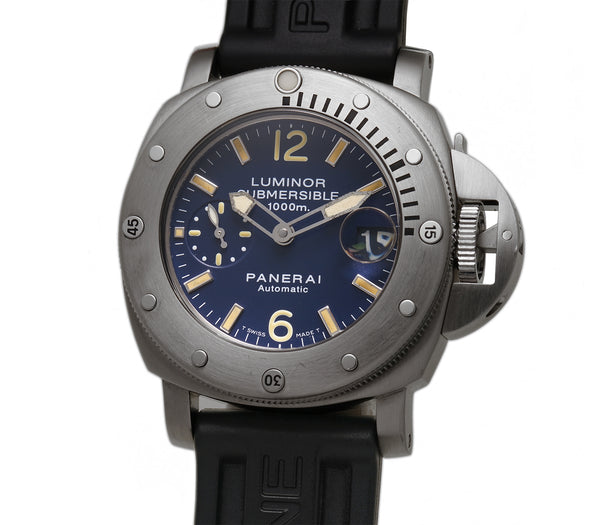 La Bomba 1000m 44mm Steel Blue Tritium Dial F Series Circa 2003