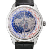 42mm Universal Time True Second Steel Blue Dial 2015
