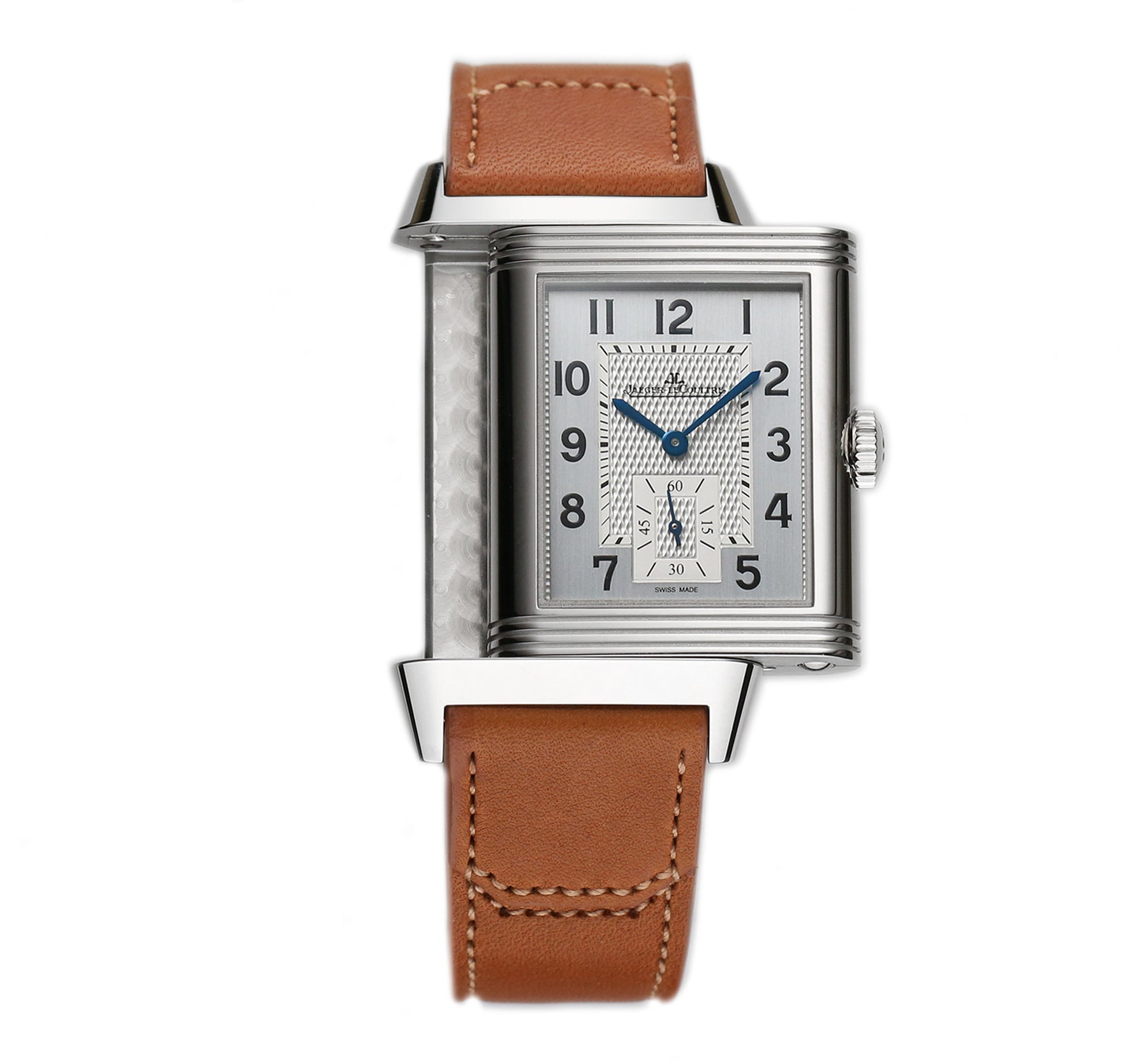 JLC Reverso 28mm Duoface Small Seconds Silver Dial Q3848423