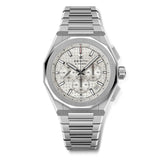 42mm Skyline Chronograph Steel Silver Dial
