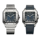 35mm Medium Steel Blue Dial Auto 2023