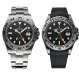 42mm Black Dial Caliber 3285 RubberB Included