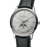 39mm Master Ultra Thin Moon Steel Silver Dial