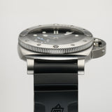 44mm QuarantaQuattro Steel Black Dial