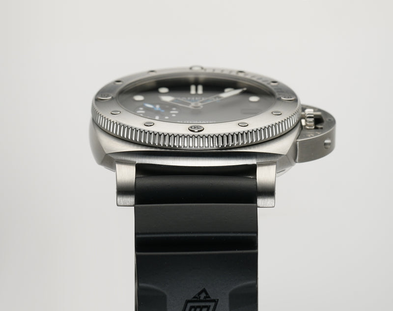 44mm QuarantaQuattro Steel Black Dial