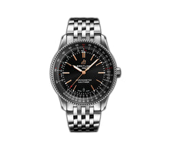 41mm Automatic Black Dial Stainless Steel Bracelet