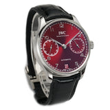 42mm Portugieser 7 Day Steel Red Burgundy Dial 2021