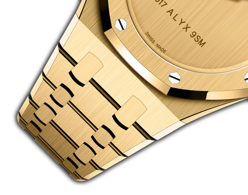 1017 ALYX 9SM Limited Edition of 194 37mm 18k Yellow Gold Dial