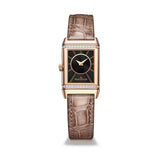21mm Classic Duetto Rose Gold Brown Strap
