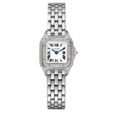 25mm Small 18k White Gold Diamond Bezel