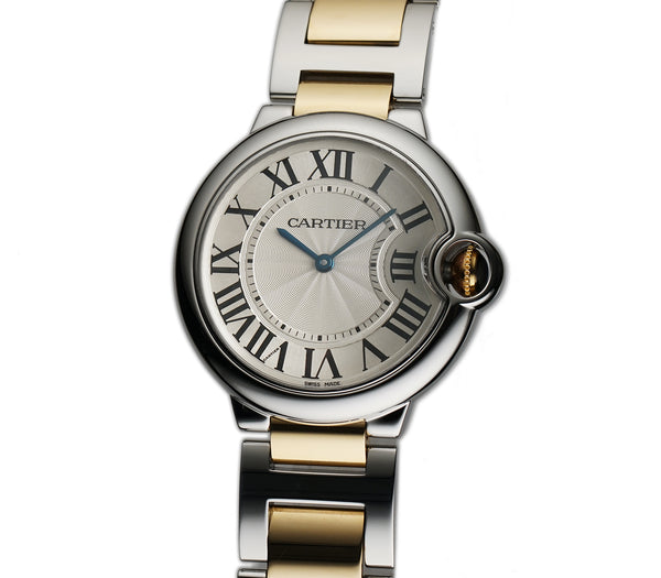 Cartier Ballon Bleu 36mm Steel and 18k YG W69008Z3 2023