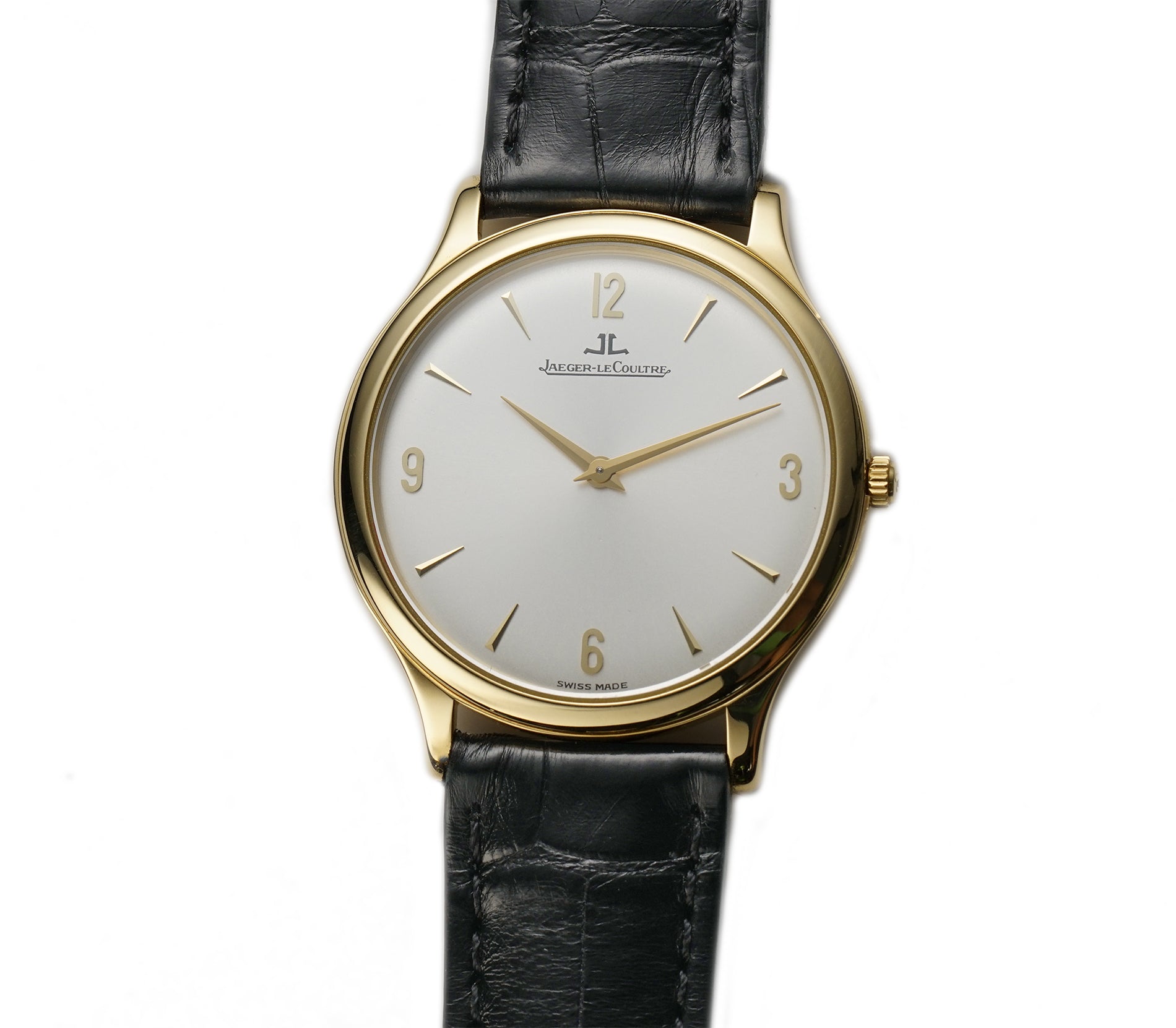 34mm Vintage Ultra Slim 18k YG Dress Watch 1990's