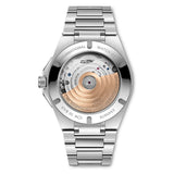 35mm Stainless Steel Silver Dial On Bracelet