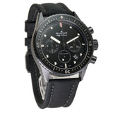 44mm Bathyscaphe Flyback Chronograph Ceramic Black Dial