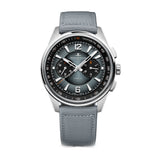 40mm Chronograph Steel Ocean Grey Sunburst Dial