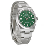 36mm No-Date Green Index Dial