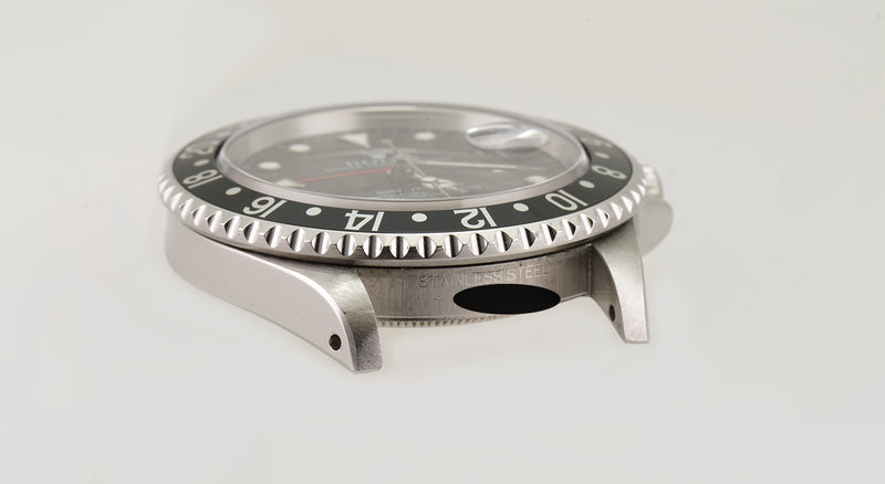 40mm Vintage T-Swiss Dial Black Bezel With Papers 1996