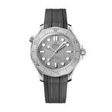 42mm Diver 300m Grey Titanium Bezel Steel Grey Dial on Rubber