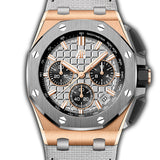 43mm Chronograph 18k Rose Gold and Titanium Grey Dial