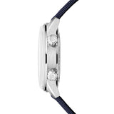 40mm Date Steel Gradient Blue Sunburst Dial