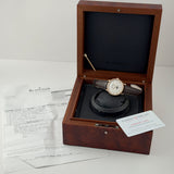 38mm Complete Calendar 18k RG Diamond Bezel