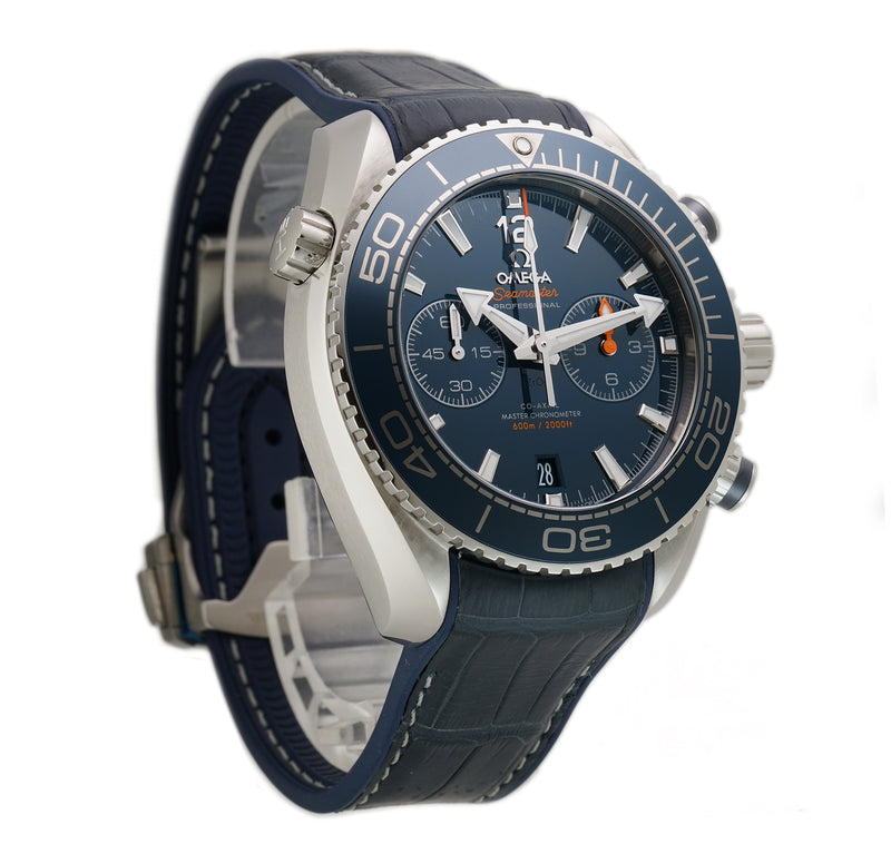 46mm Planet Ocean Chronograph Stainless Steel Blue Dial 2023