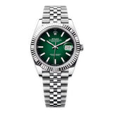 41mm Steel Green Index Dial Steel Jubilee Bracelet