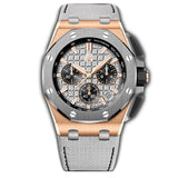43mm Chronograph 18k Rose Gold and Titanium Grey Dial