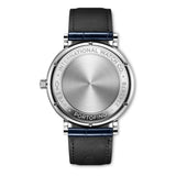 40mm Stainless Steel Silver Dial On Blue Strap