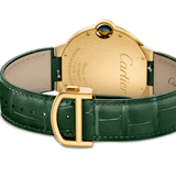 40mm 18k Yellow Gold Green Dial Green Strap Automatic