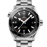 44mm Planet Ocean 600M Black Dial Stainless Steel Bracelet